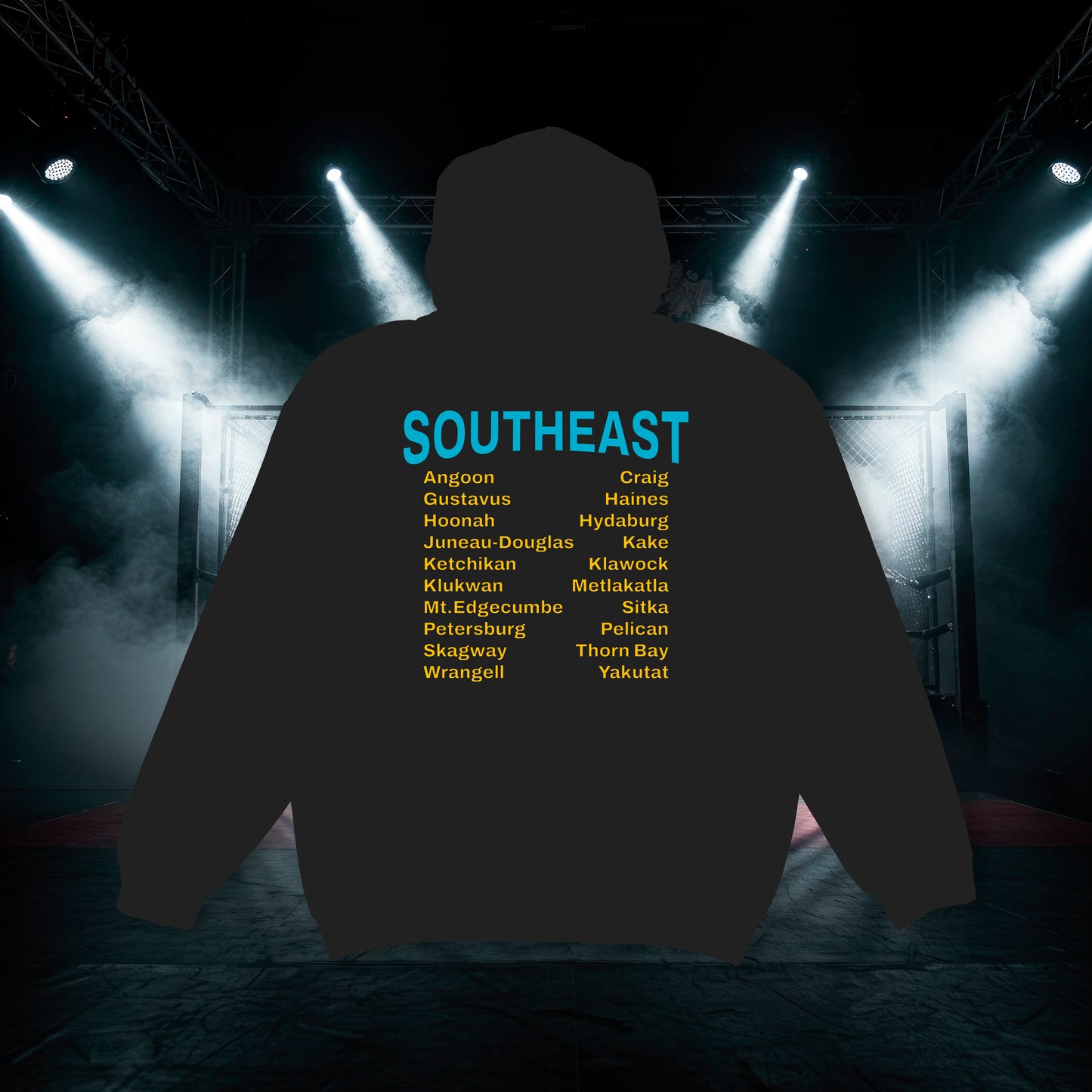 2025 Region V Wrestling- Adult Black Hoodie