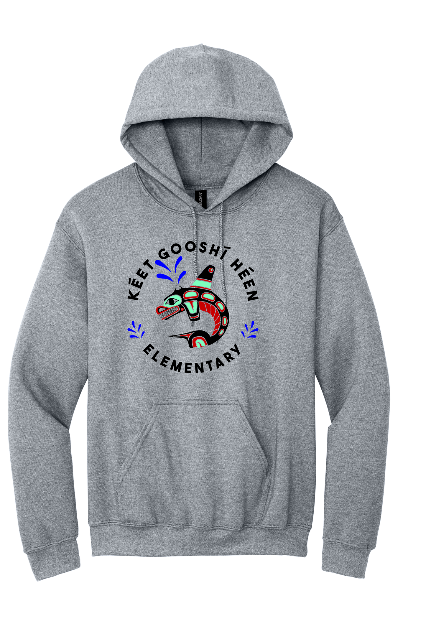 KGH Circle Logo Sport Grey Hoodie - YOUTH SIZES