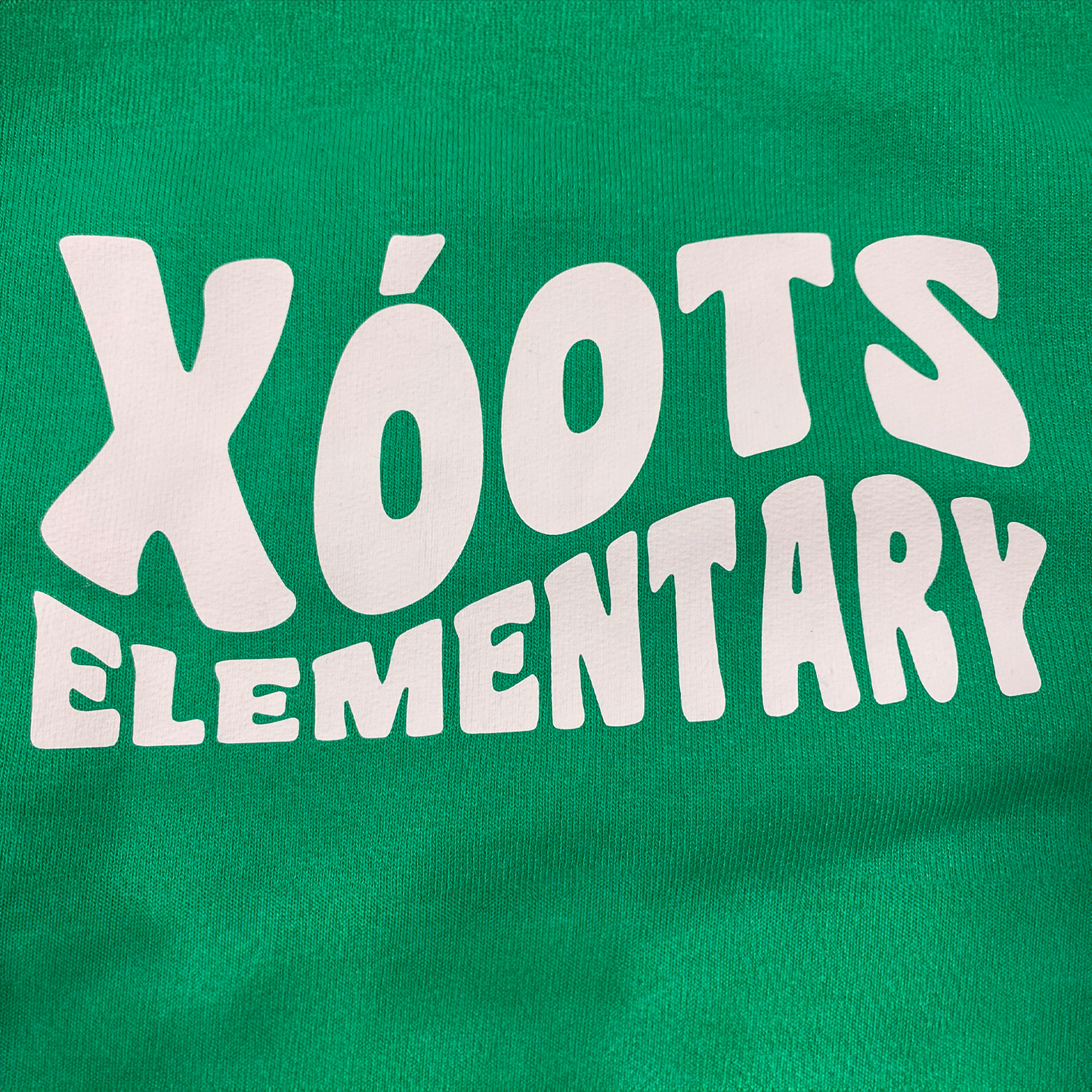 Xóots Elementary - Kelly Green Hoodie - Kids