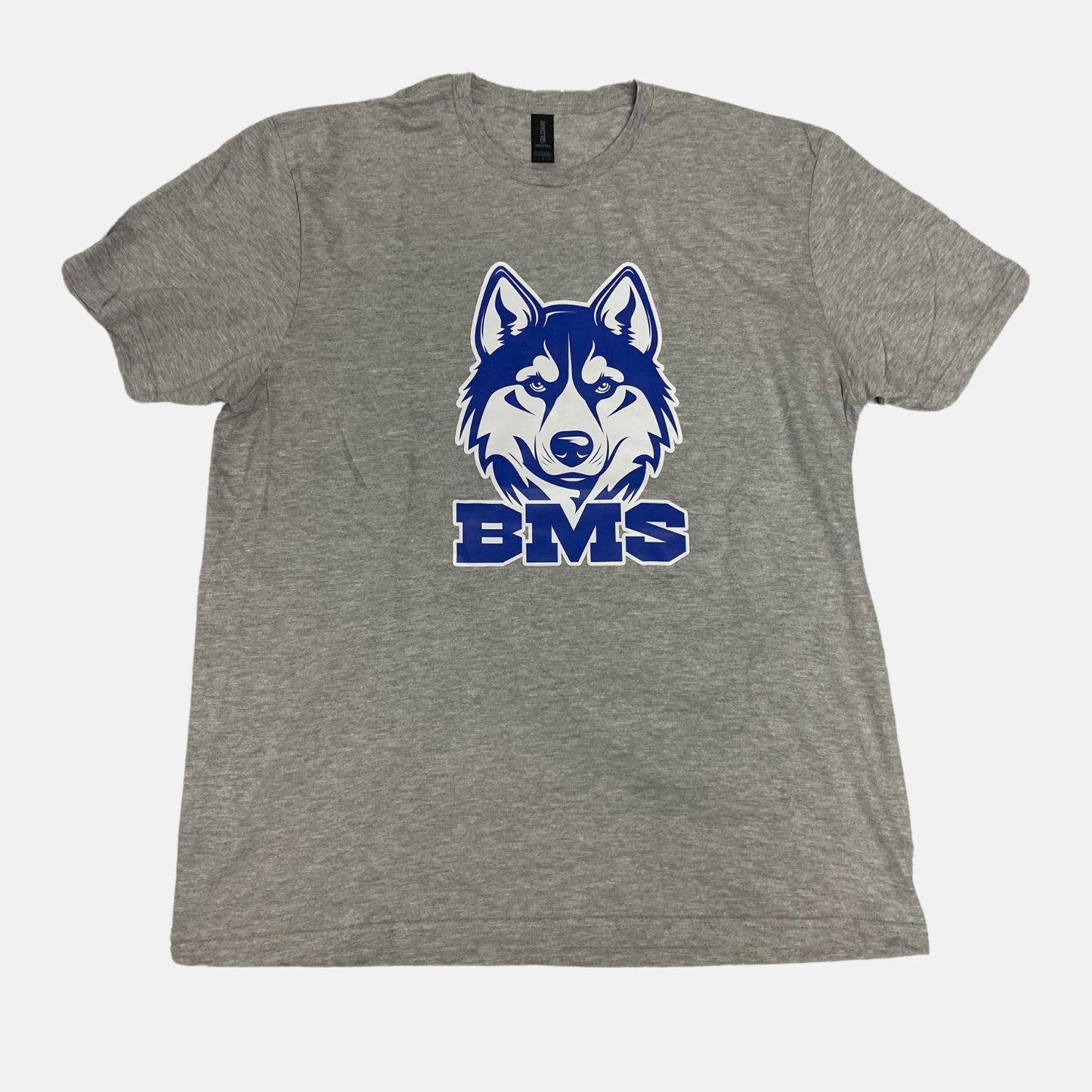 Blatchley Middle School - Gray BMS T-Shirt - Adults