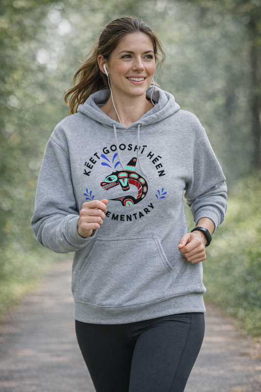 KGH Circle Logo Sport Grey Hoodie - ADULT SIZES