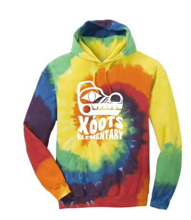 Tee Dye Hoodie - Xóots Elementary (Adult)